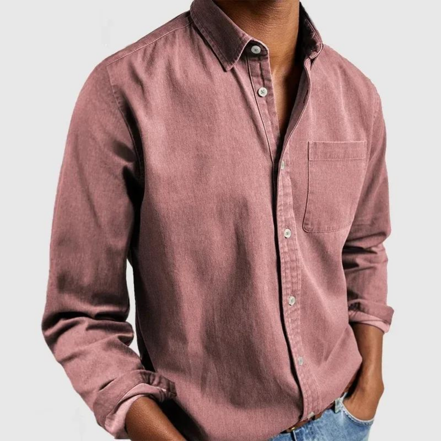 Otto | Elegant Casual Skjorta i Bomull ( Köp 2, få 1 gratis)