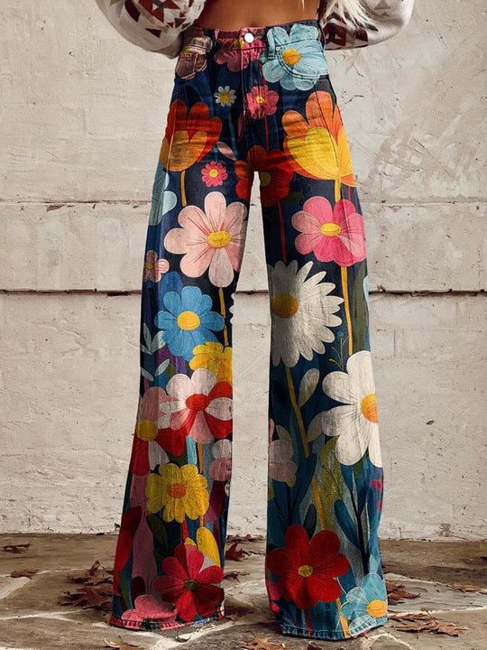 Trendy Vintage Baho Byxor