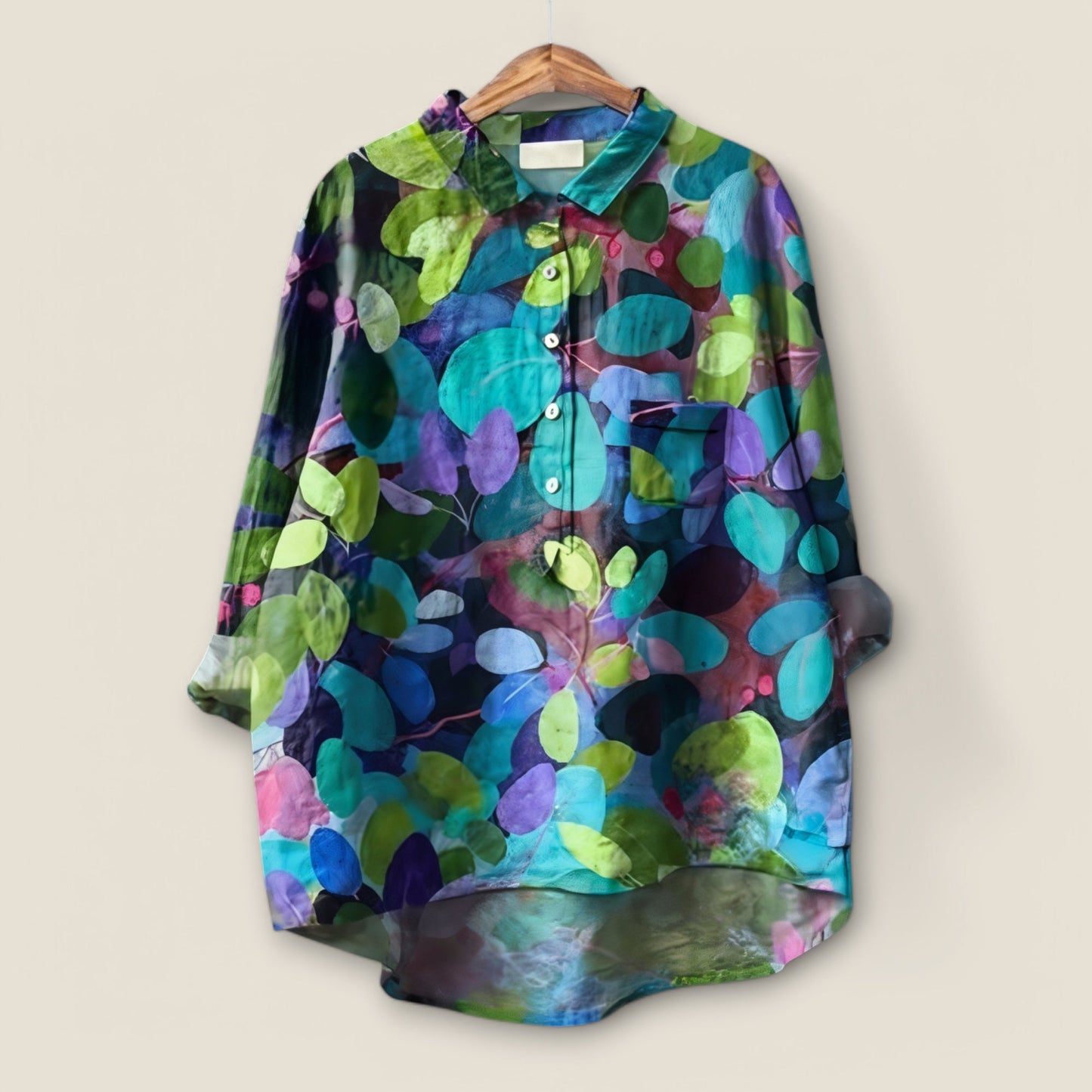 Ellin | Romantisk Blommig Blus