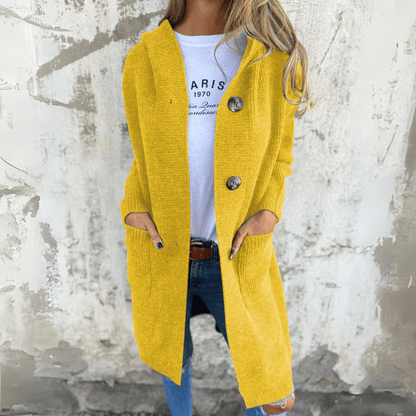 Lorène | Elegant lång damjacka