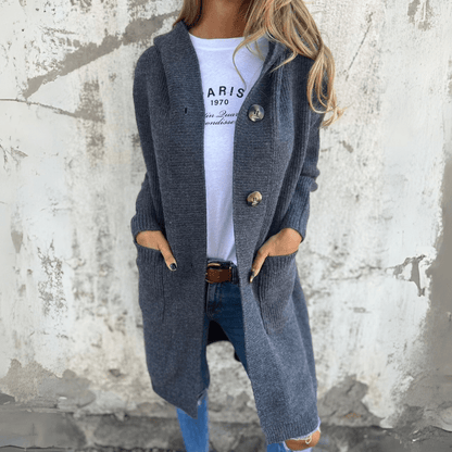 Lorène | Elegant lång damjacka